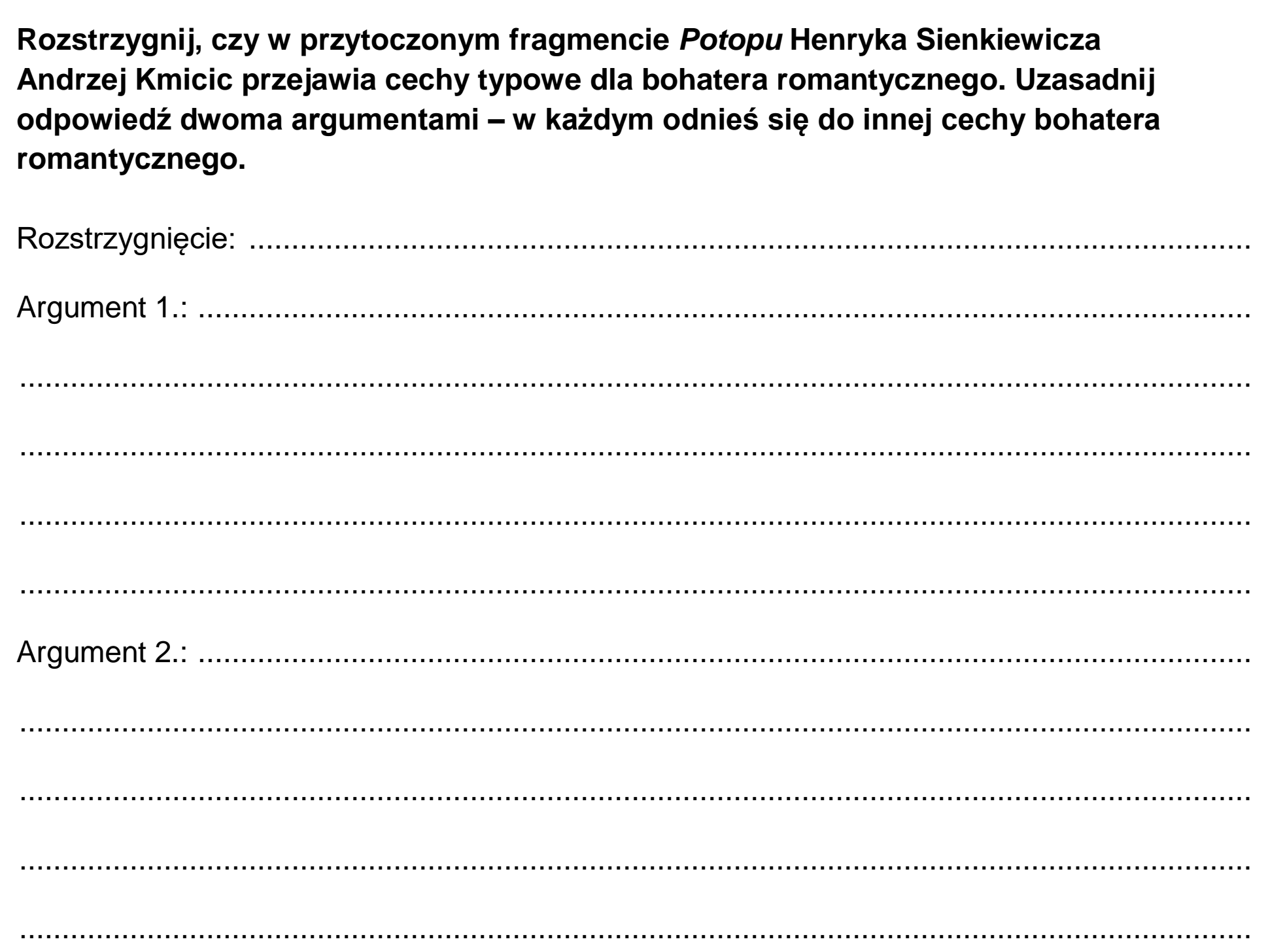 Matura próbna, marzec 2026, podgląd zadania 11, fragment 2