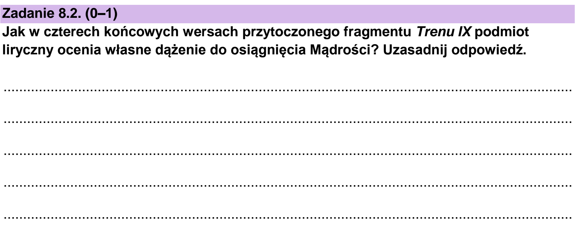 Matura próbna, marzec 2026, zadanie 8.2