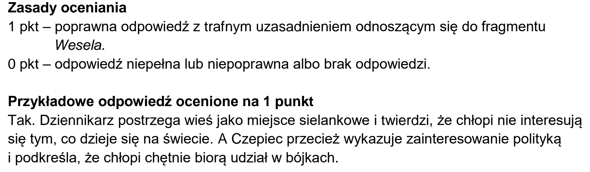 Matura próbna, wrzesien 2022, odpowiedź do zadania 13