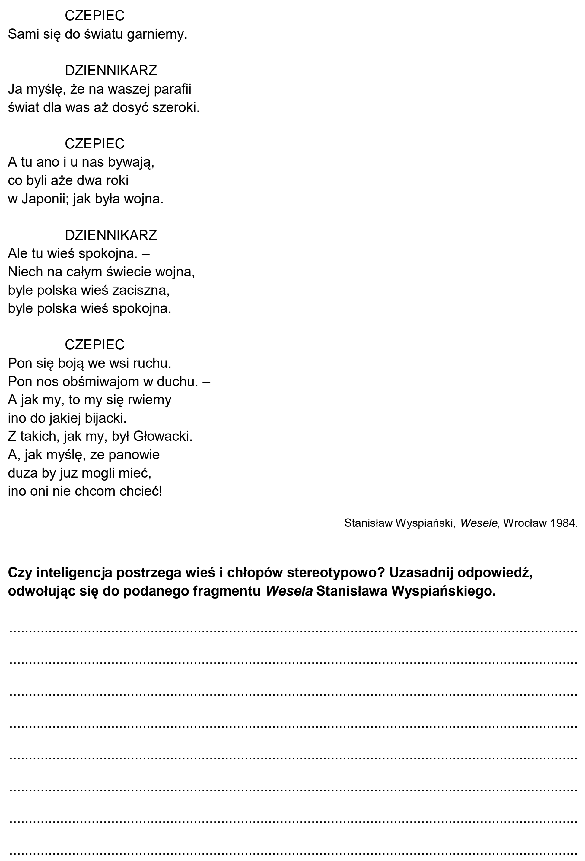 Matura próbna, wrzesien 2022, podgląd zadania 13, fragment 2