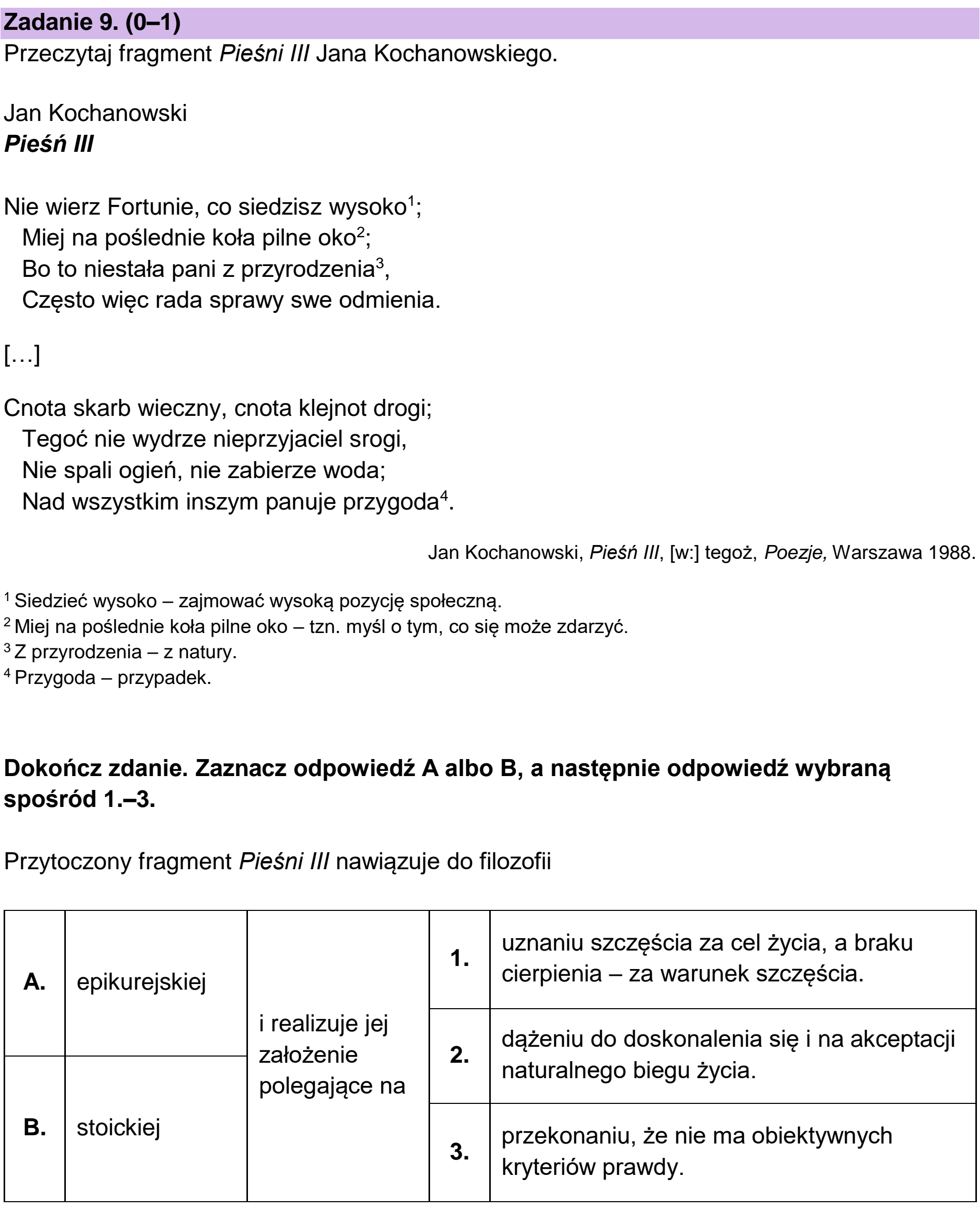 Matura próbna, wrzesien 2022, podgląd zadania 9
