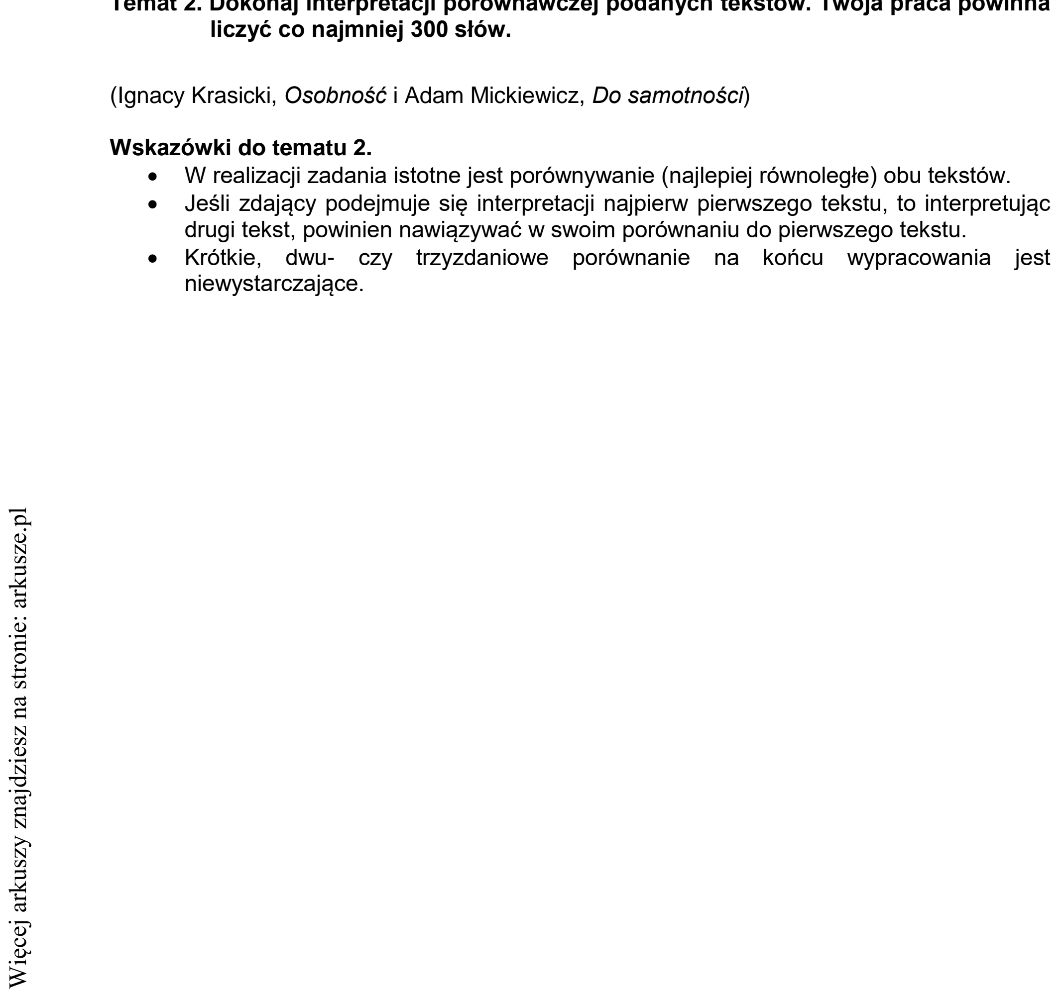 Matura dodatkowa, czerwiec 2021, odpowiedź do zadania 2