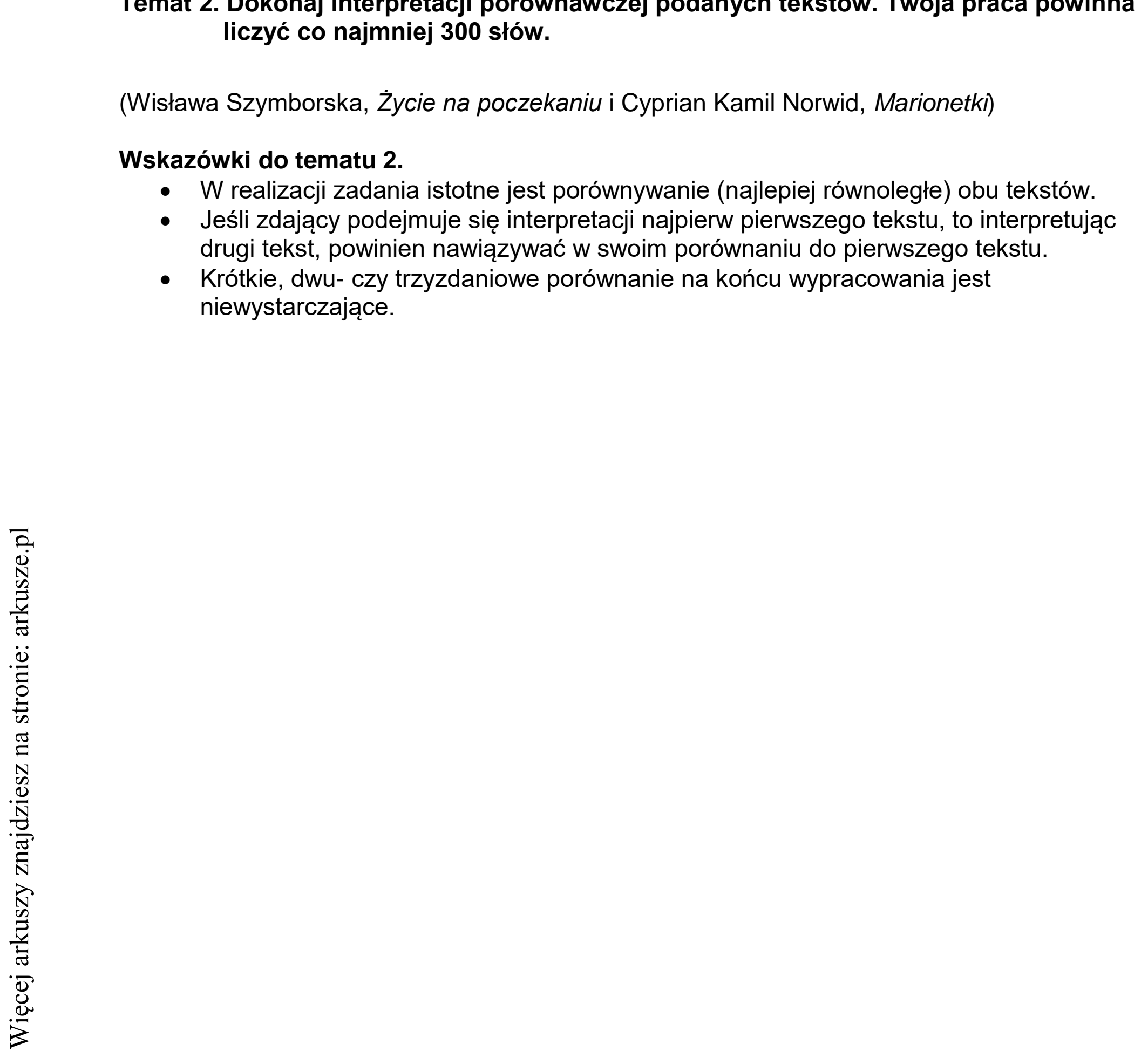 Matura dodatkowa, czerwiec 2022, odpowiedź do zadania 2, fragment 1