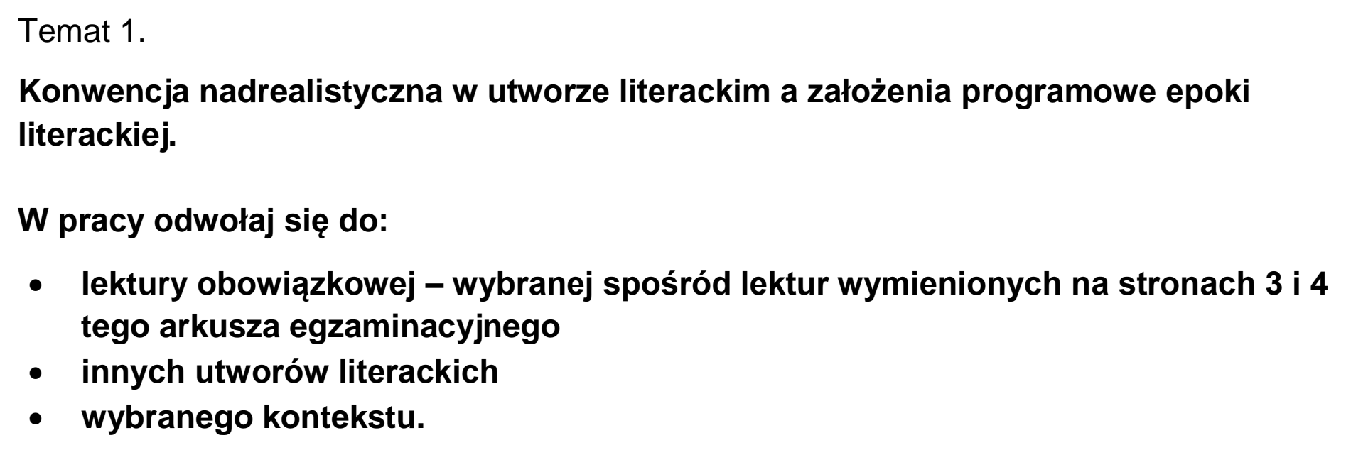 Matura dodatkowa, czerwiec 2026, podgląd zadania 1