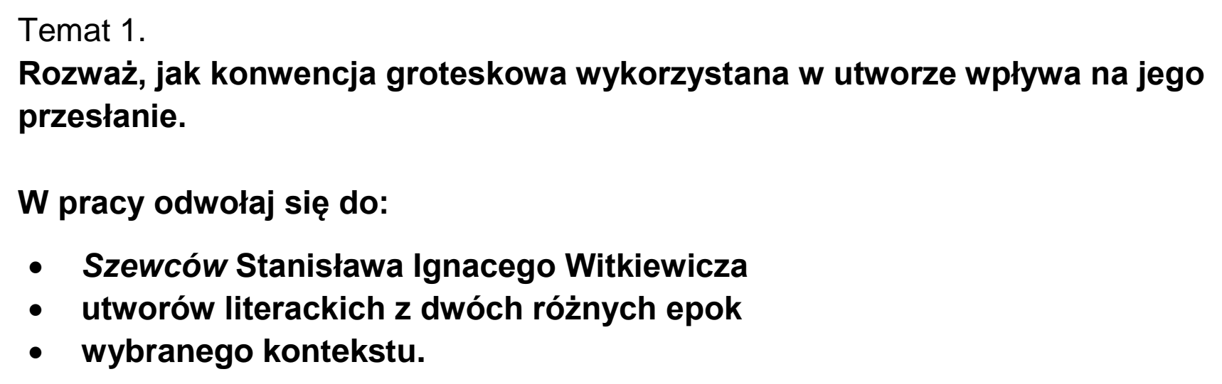 Matura próbna, grudzien 2022, podgląd zadania 1