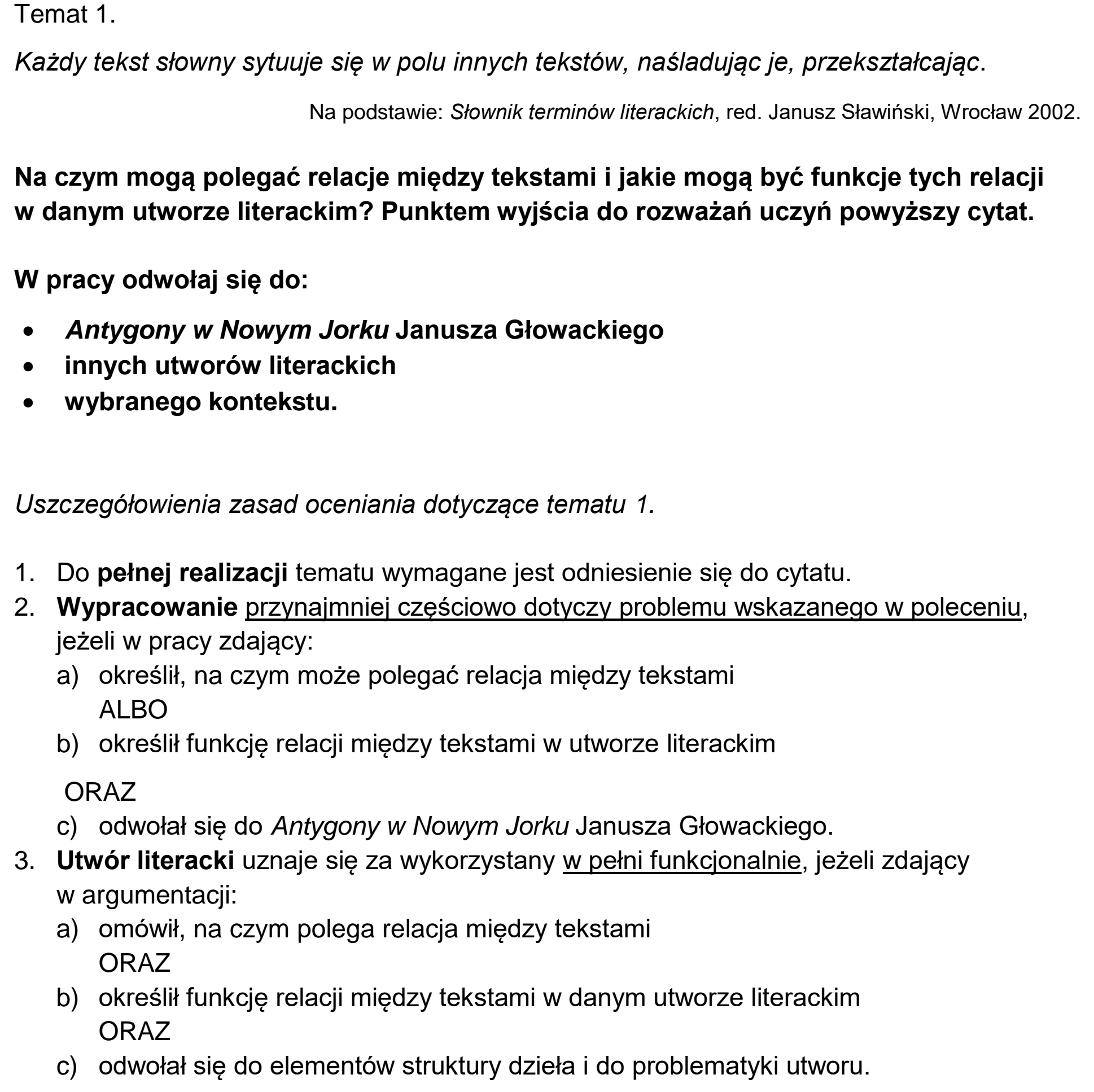 Matura, maj 2025, odpowiedź do zadania 1