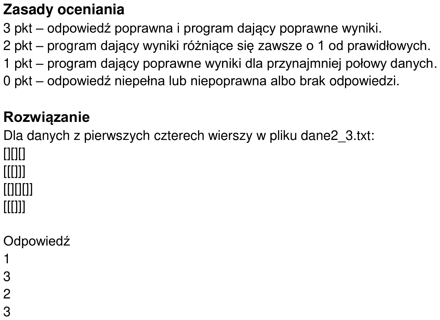 Informator maturalny 2024, odpowiedź do zadania 2.3, fragment 1