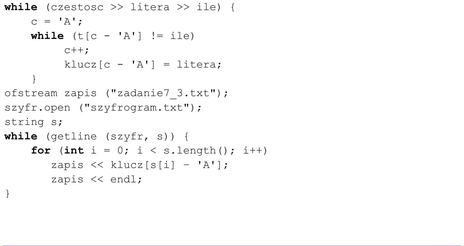 Informator maturalny 2024, odpowiedź do zadania 7.3, fragment 2