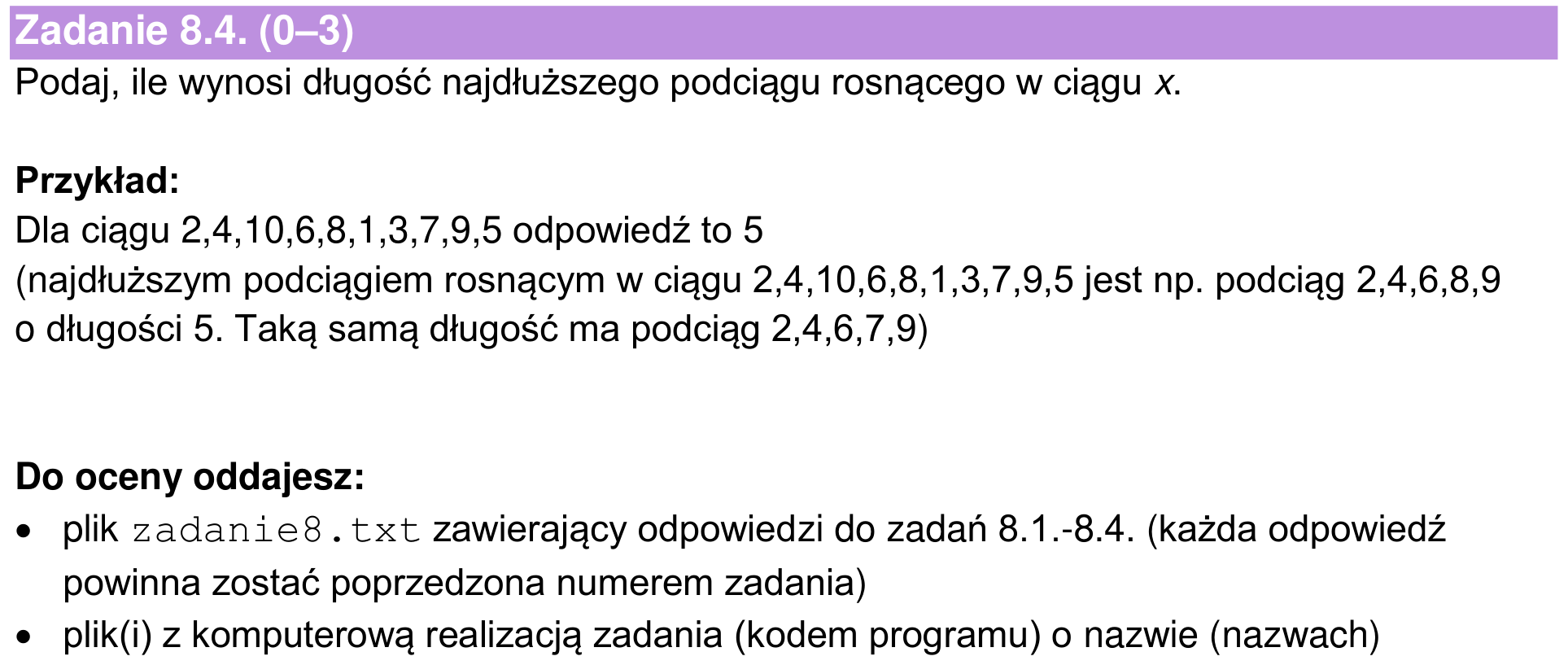 Informator maturalny 2024, zadanie 8.4