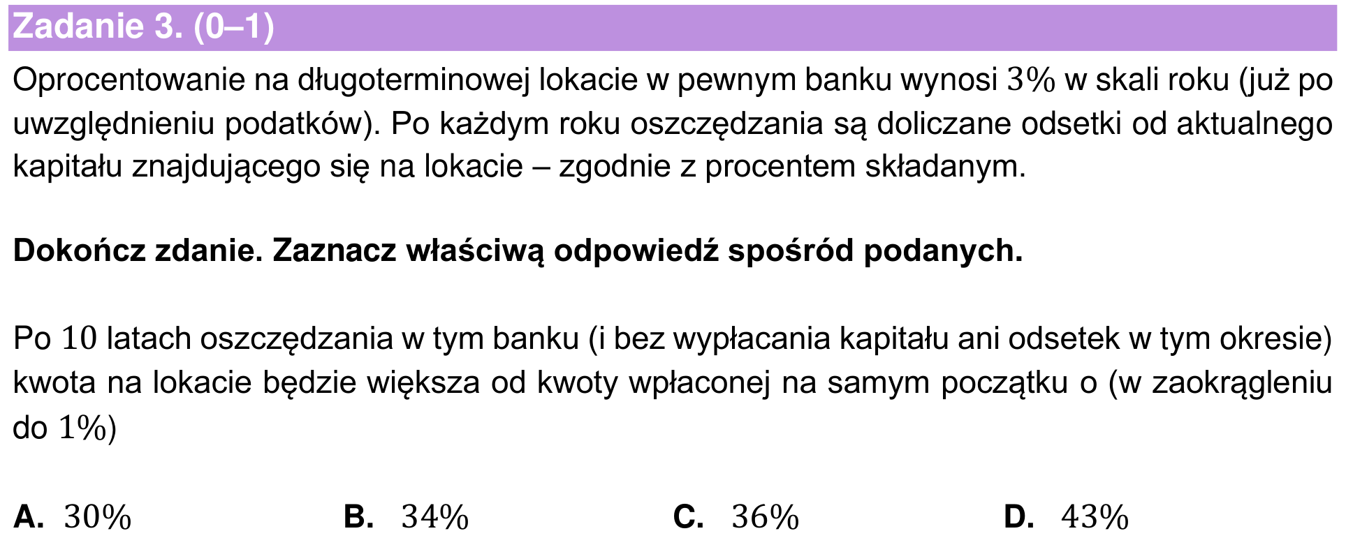 Informator maturalny 2022 – podstawa, podgląd zadania 3