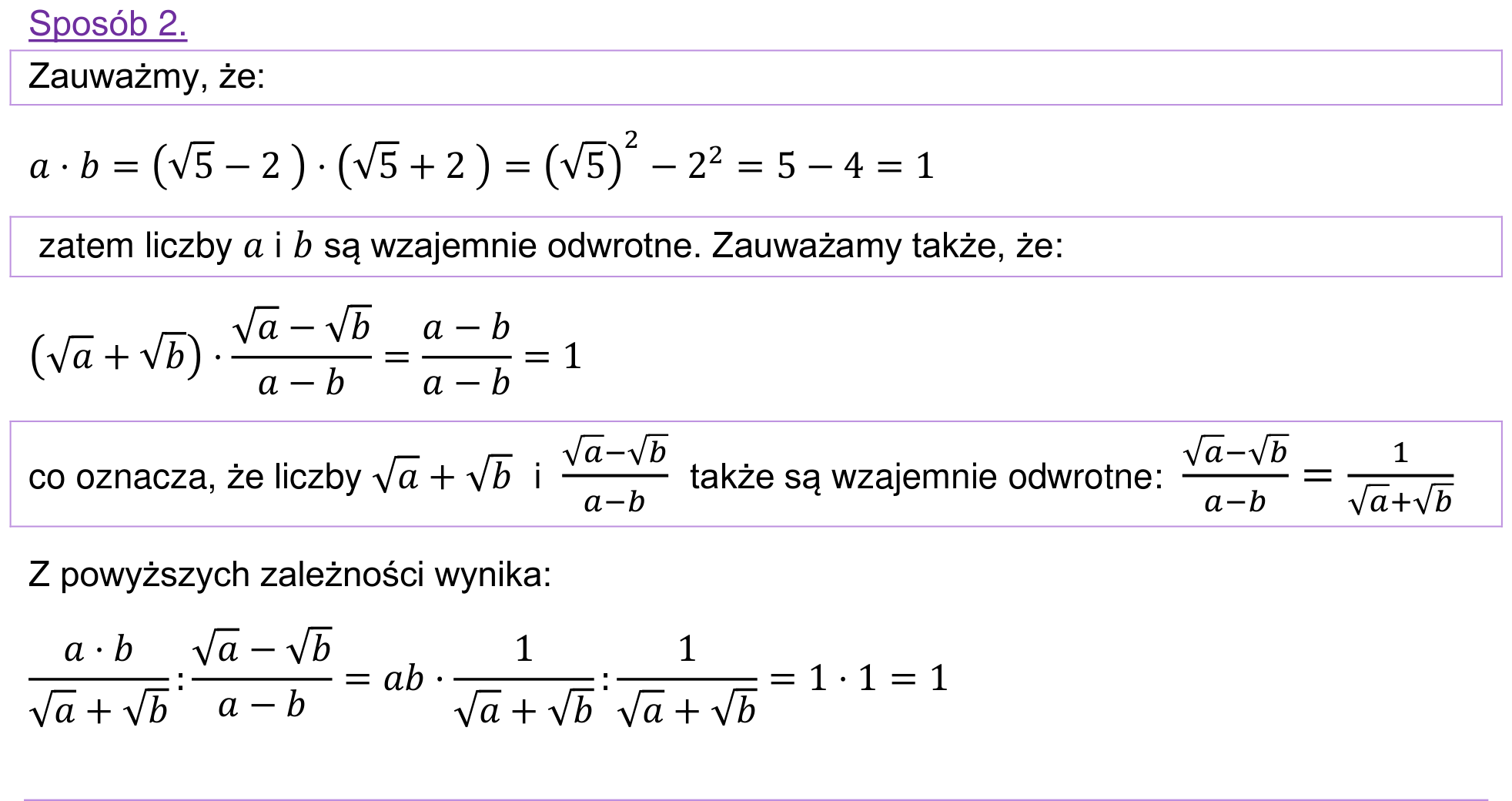 Informator maturalny 2022 – podstawa, odpowiedź do zadania 5, fragment 2