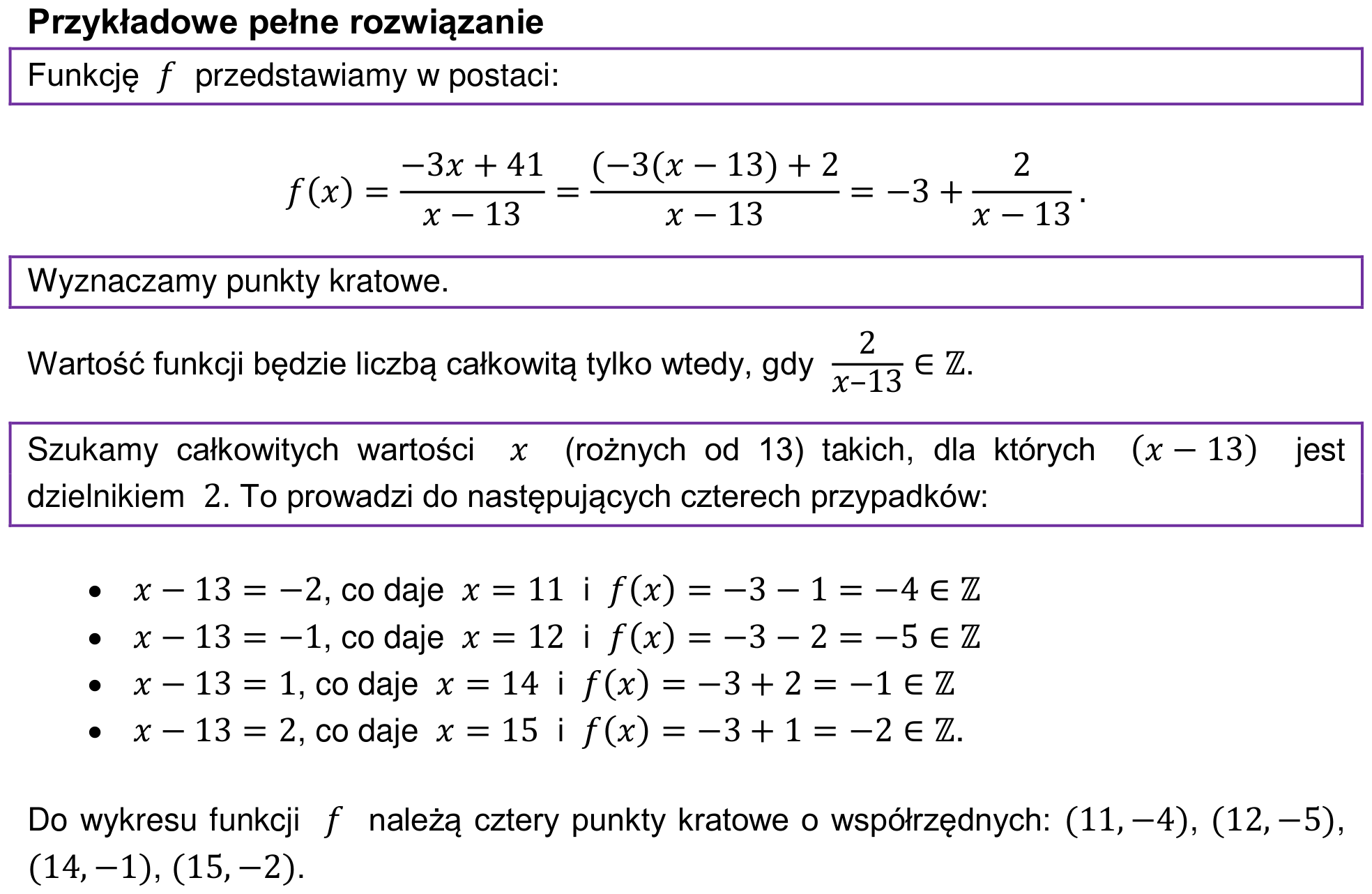 Informator maturalny 2022 – rozszerzenie, odpowiedź do zadania 4