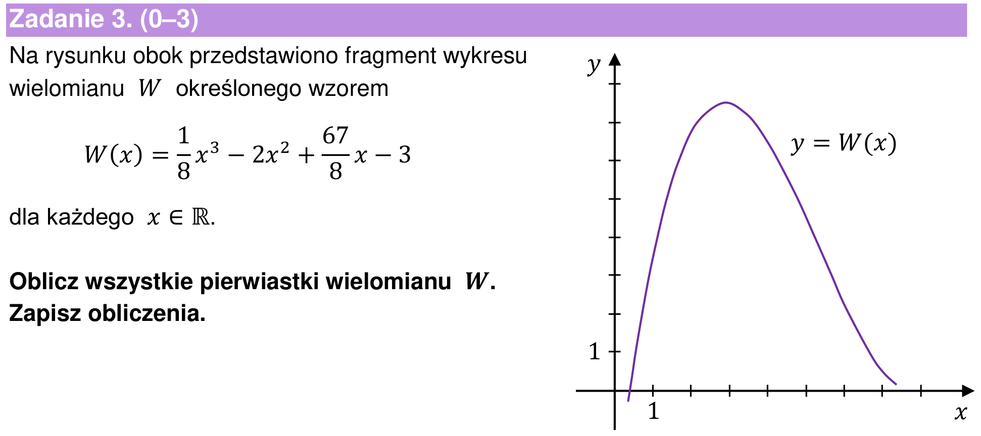 Informator maturalny 2024 – rozszerzenie, podgląd zadania 3
