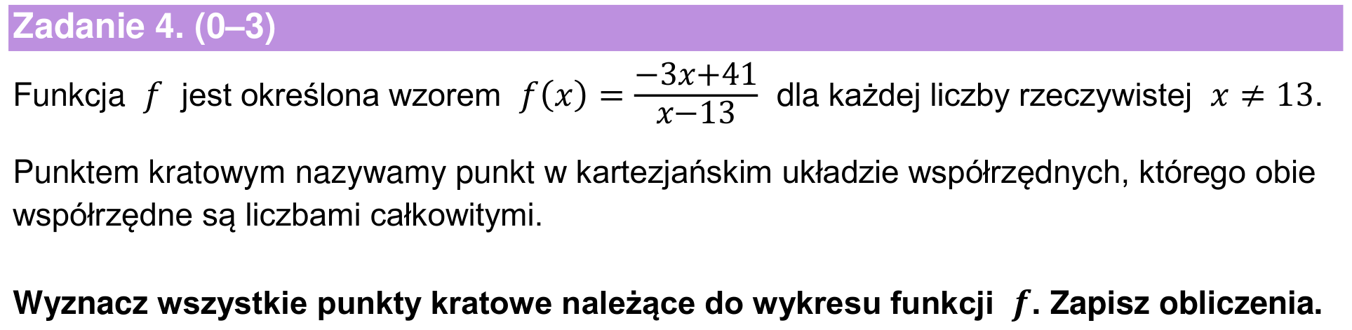 Informator maturalny 2024 – rozszerzenie, podgląd zadania 4