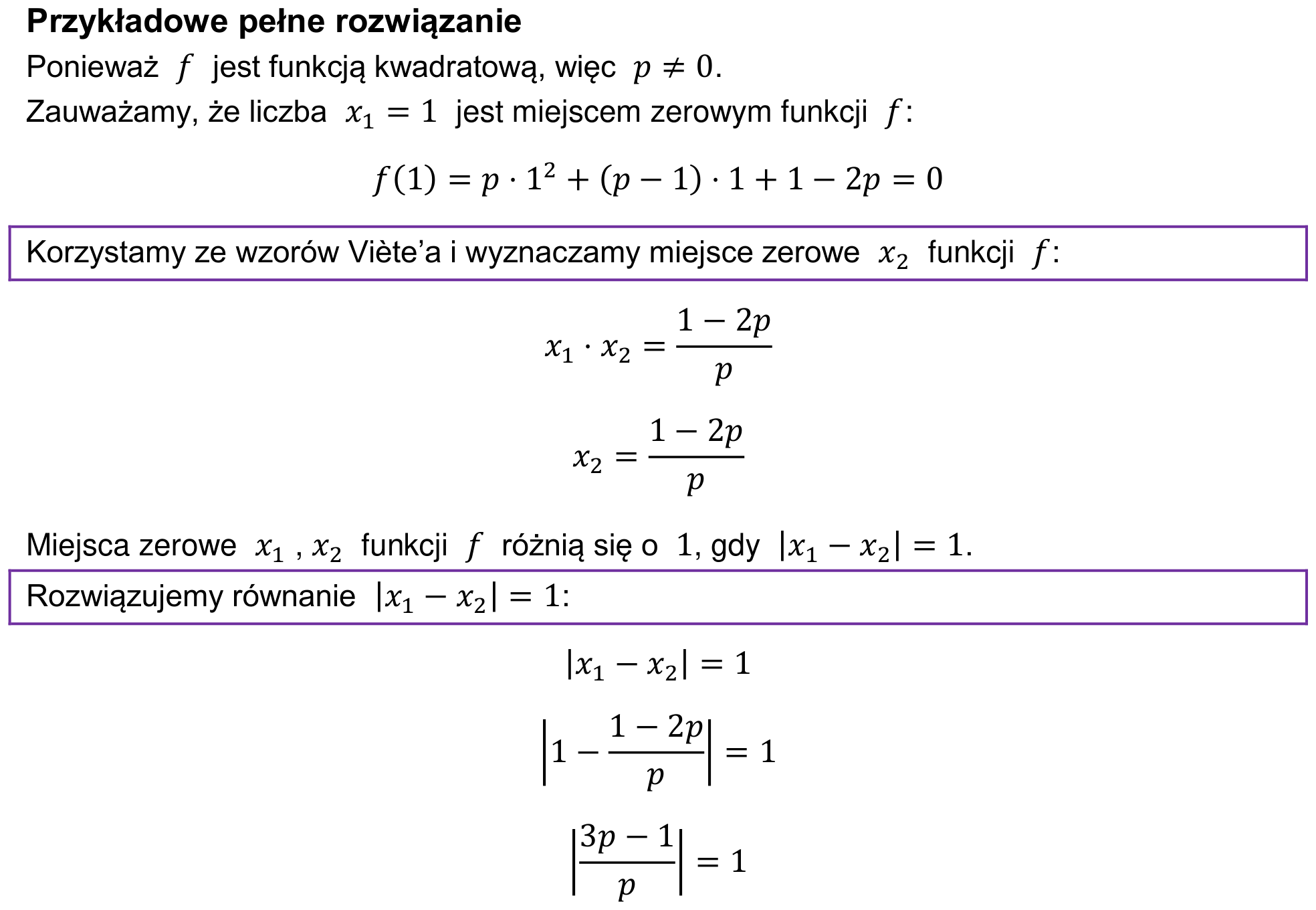 Informator maturalny 2024 – rozszerzenie, odpowiedź do zadania 6, fragment 1