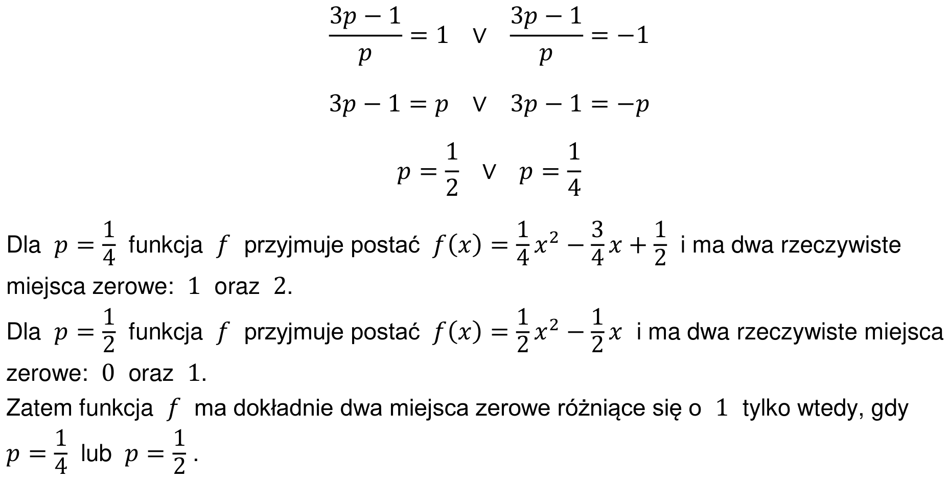 Informator maturalny 2024 – rozszerzenie, odpowiedź do zadania 6, fragment 2
