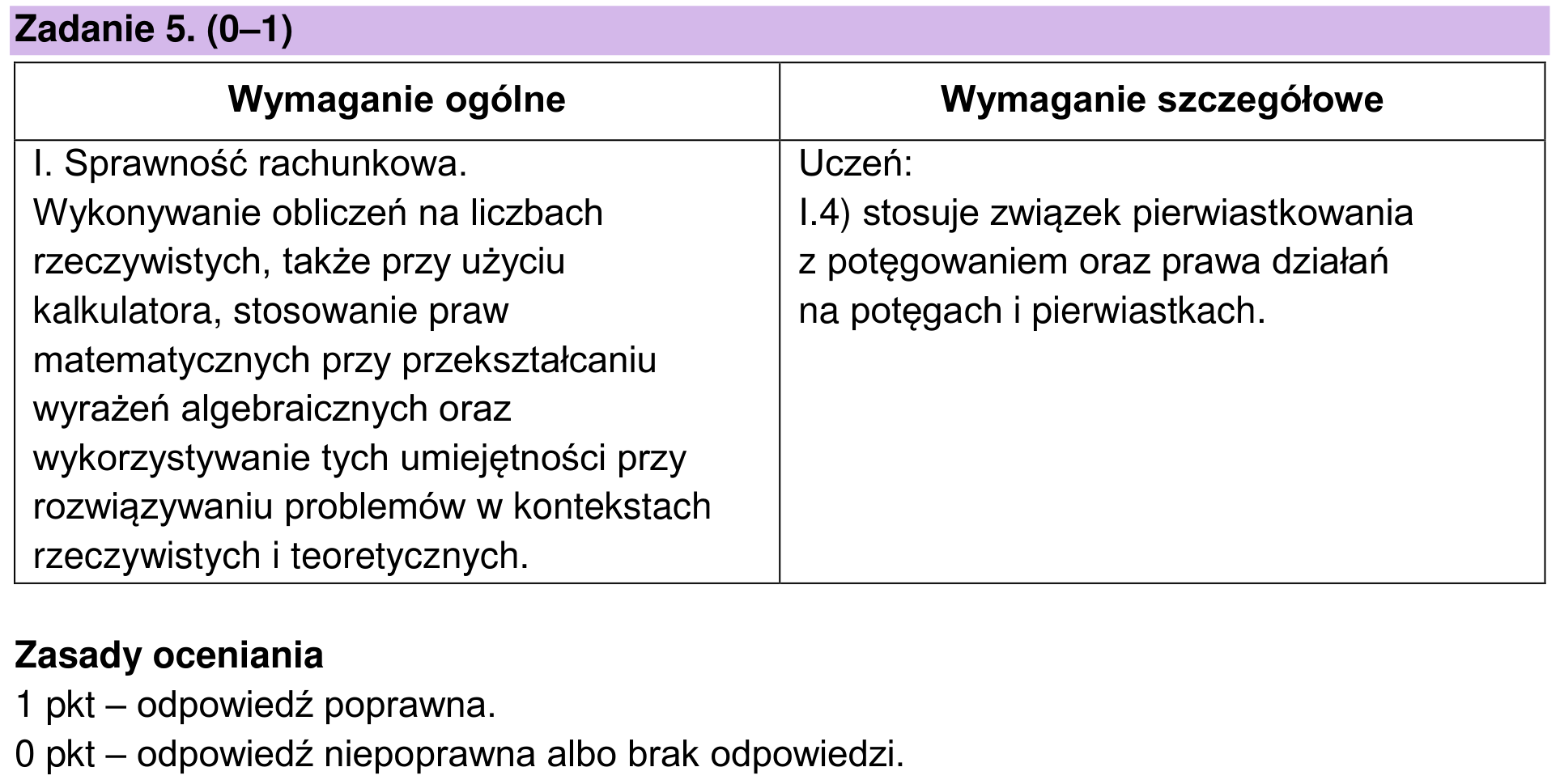 Zbiór zadań 2022 – podstawa, odpowiedź do zadania 5, fragment 1