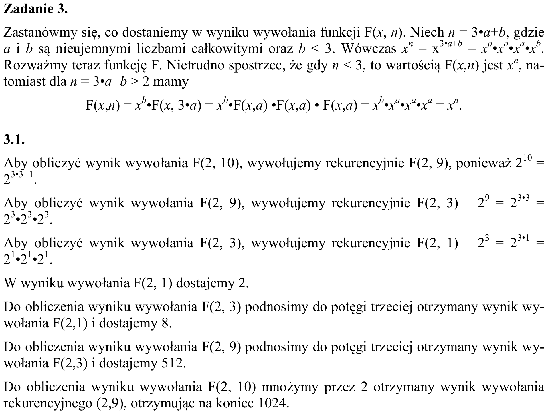 Zbiór zadań 2015, komentarz do zadania 3.1