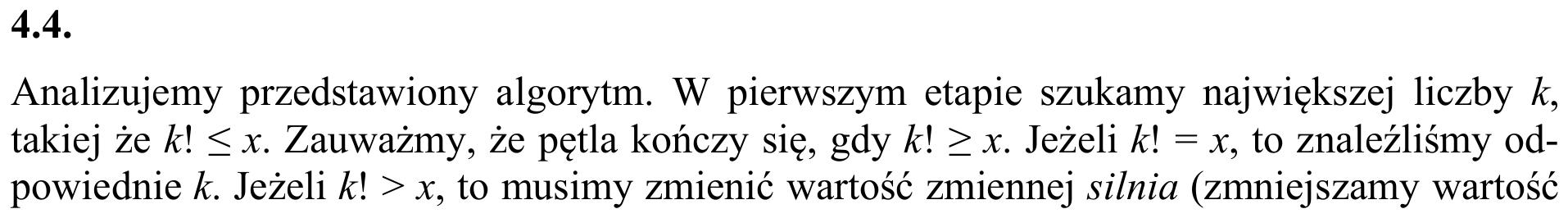 Zbiór zadań 2015, komentarz do zadania 4.4, fragment 1