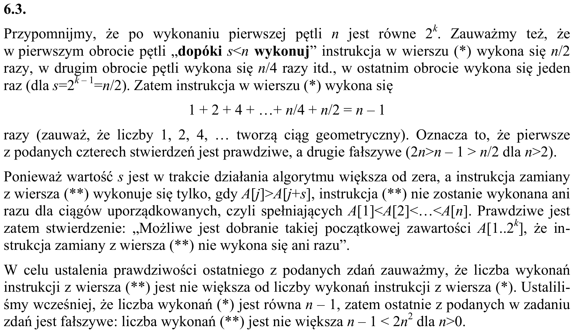 Zbiór zadań 2015, komentarz do zadania 6.3
